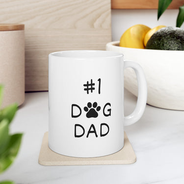 #1 Dog Dad Mug - Father's Day Gift